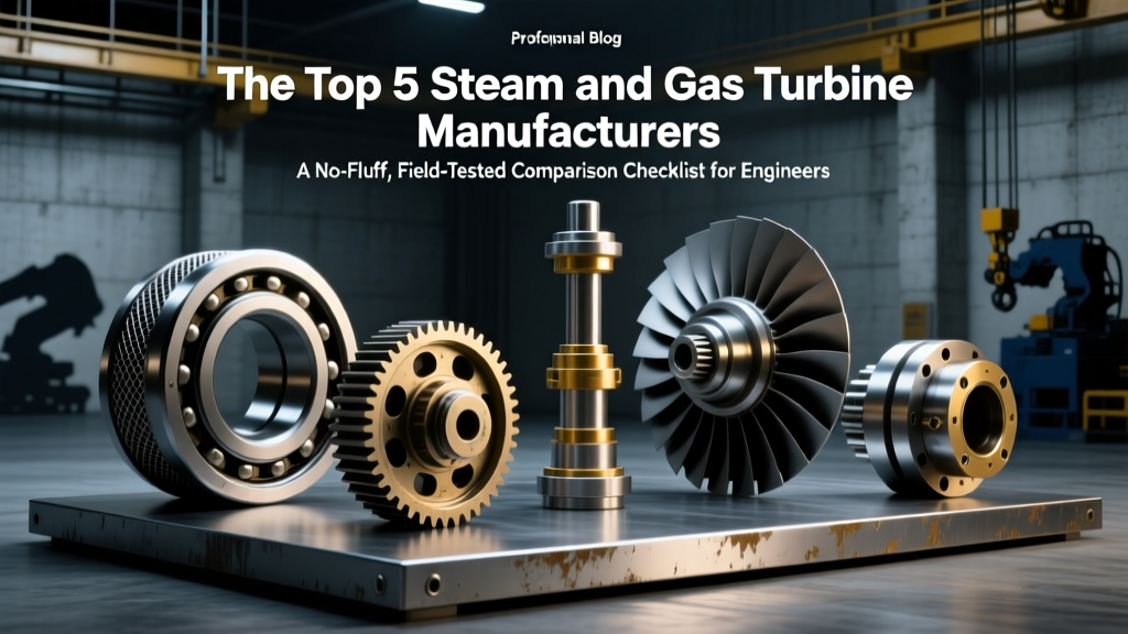 Top 5 Steam & Gas Turbine Makers: Engineer's Fit Checklist