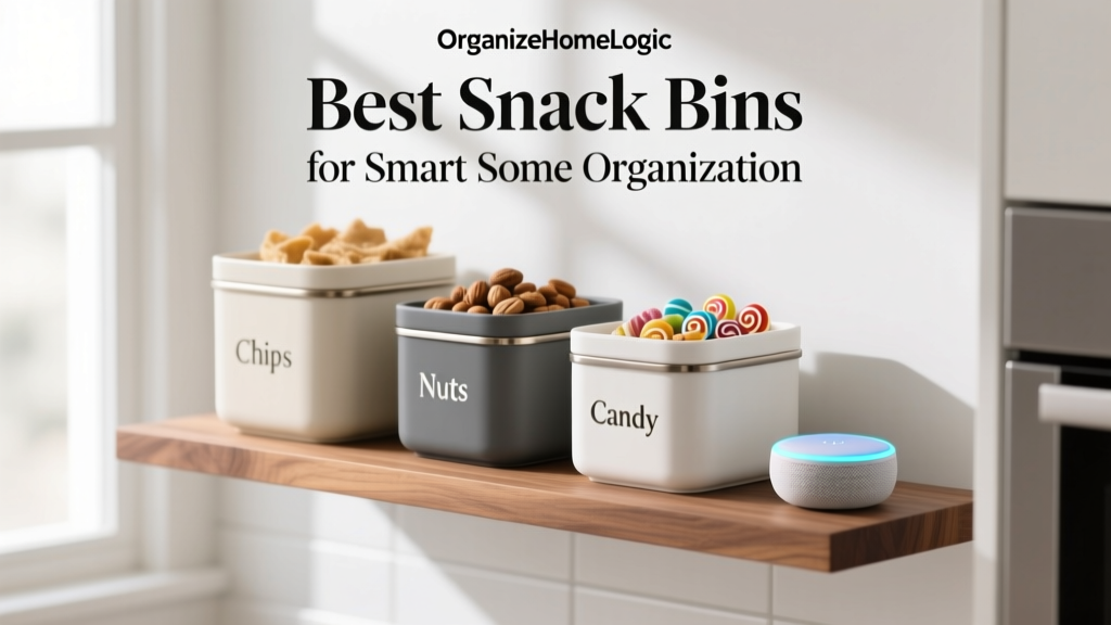 Best Snack Bins for Smart Home Organization