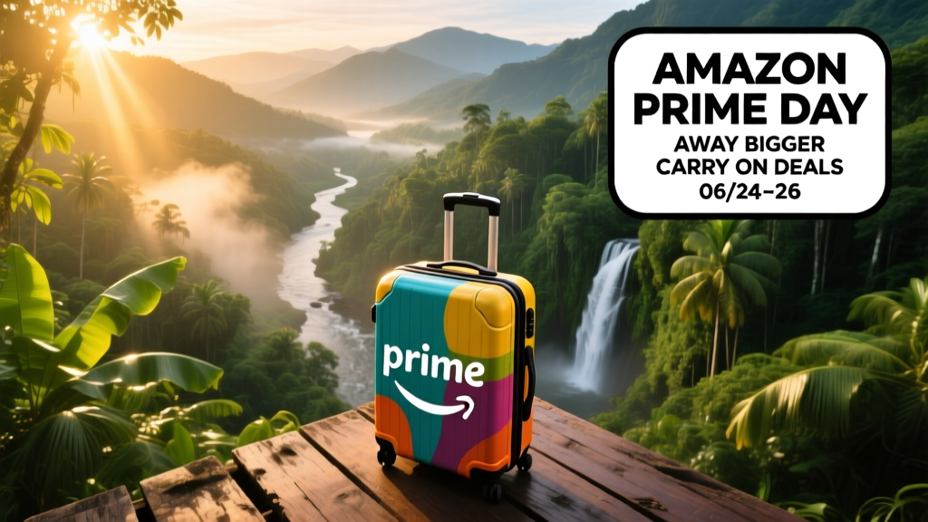Amazon Prime Day Away: Bigger Carry-On Deals (June 24–26, 2024) — Real-World Luggage Analysis & Verified Savings