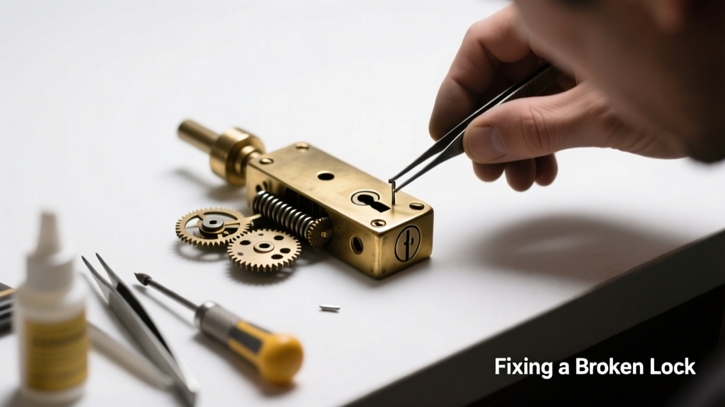 Fixing a Broken Lock That Makes Unusual Noises