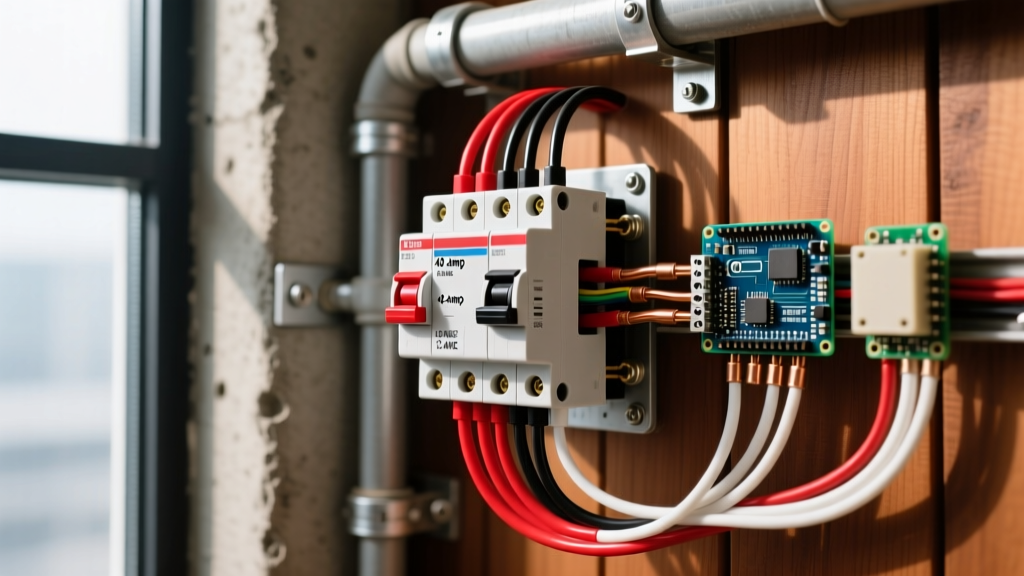 40 Amp Breaker Wire Size: Sizing for Electromechanical Loads
