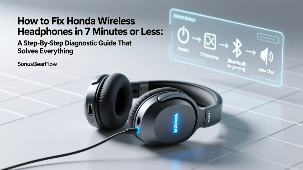 Fix Honda Wireless Headphones (2026)