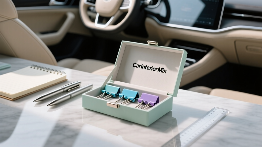 Paper Clip Box Care and Cleaning Guide - CarInteriorMix
