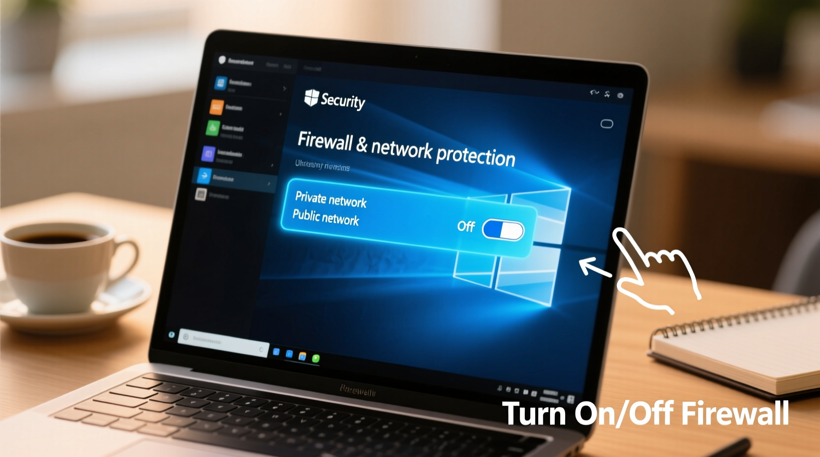 how to turn your computers firewall on and off for begi