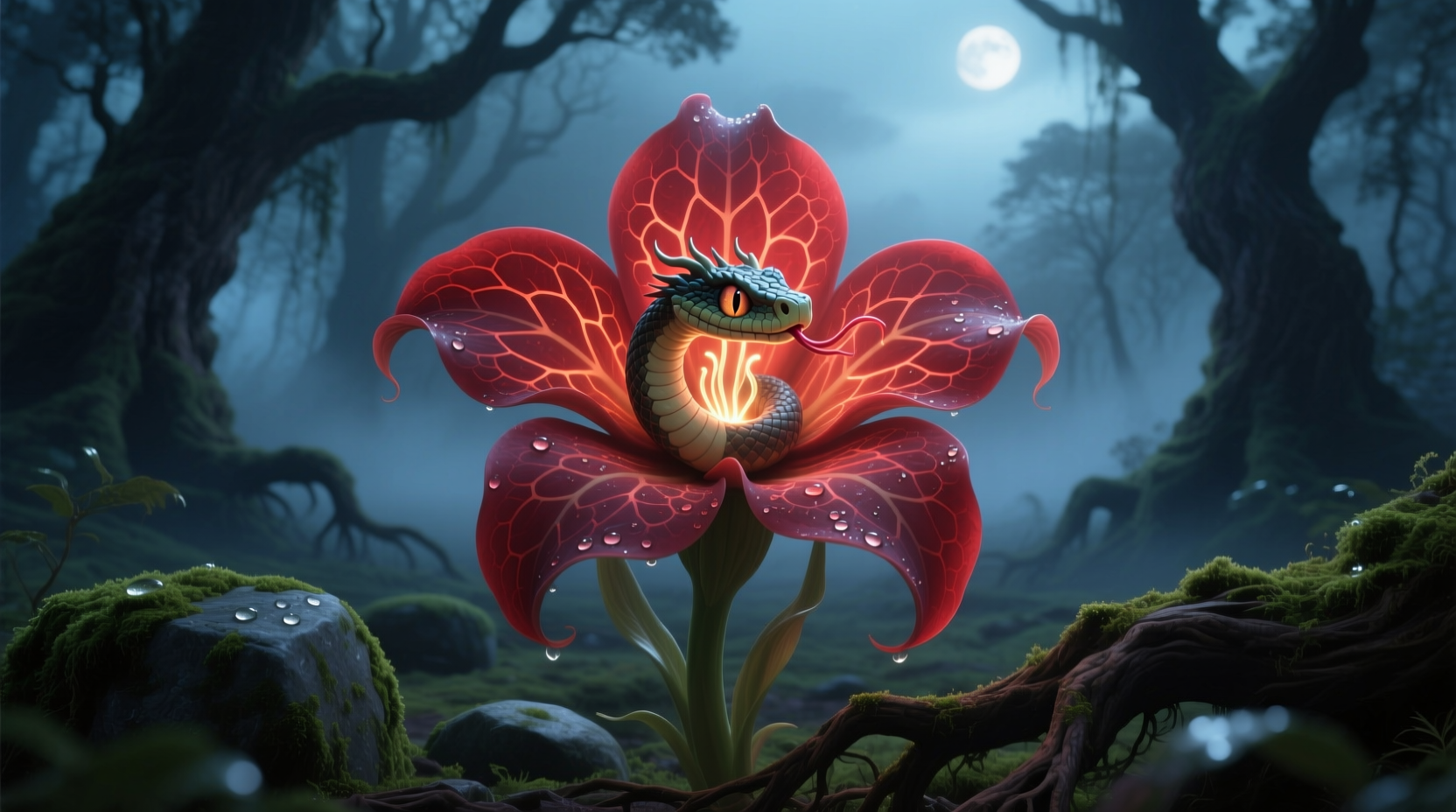 dragon tongue flower