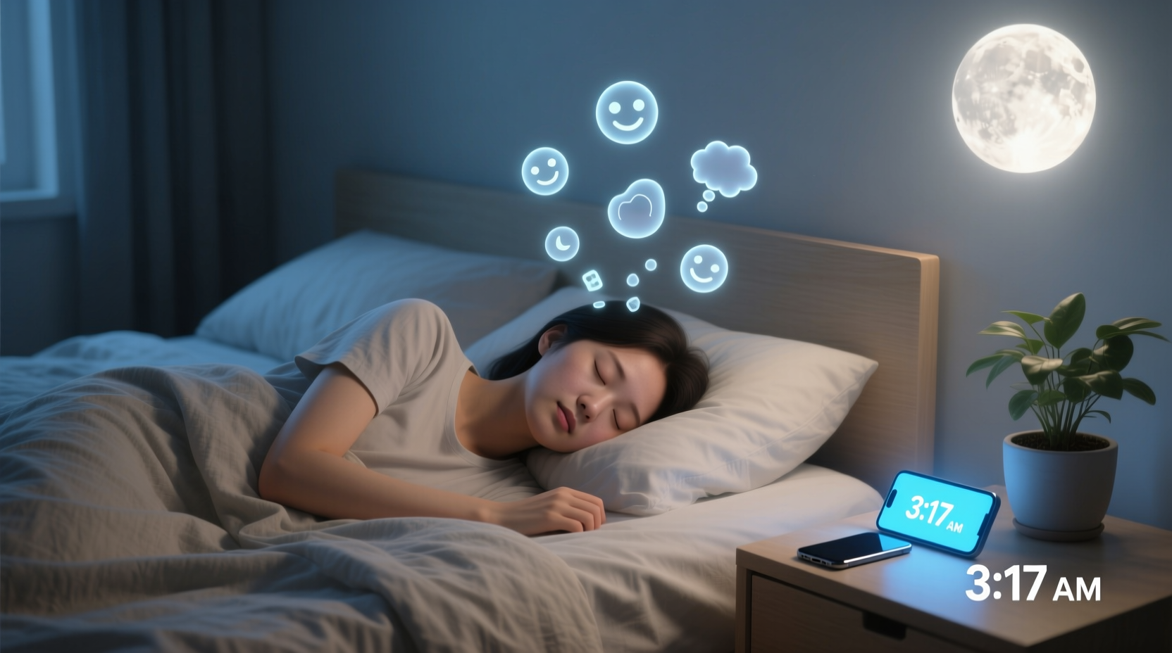 can sleeping with your phone nearby affect your dreams or mood