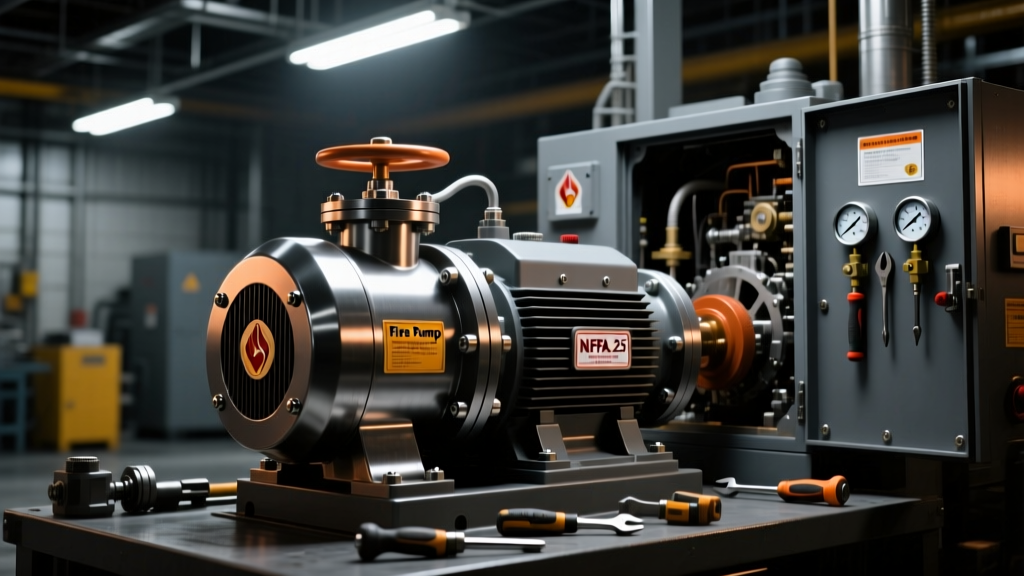 NFPA 25 Fire Pump Maintenance Schedule & Procedures