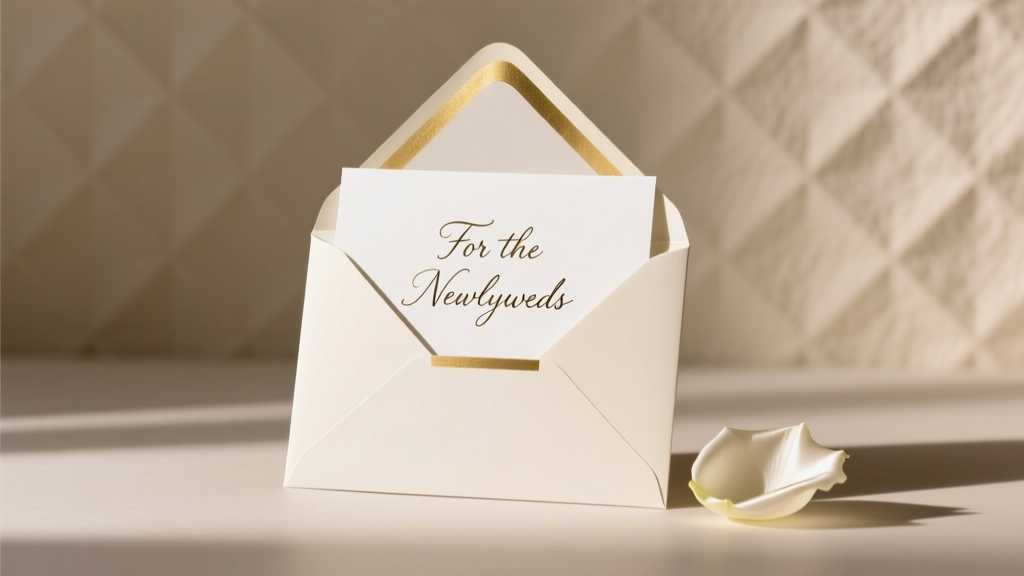 Wedding Gift Envelope Writing: What to Print & Sign (2026)