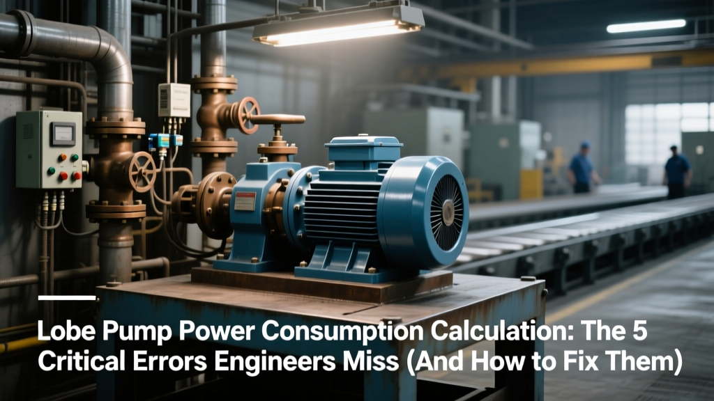 Lobe Pump Power Calculation: 5 Critical Errors to Avoid