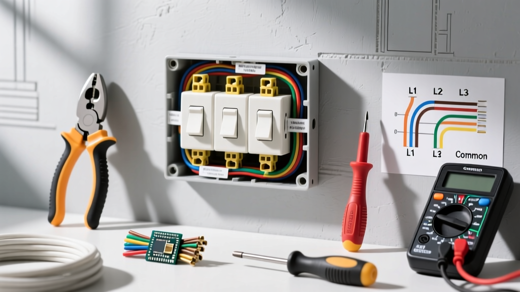 Electrical Wiring 3 Gang Switch: Materials & Tools Guide