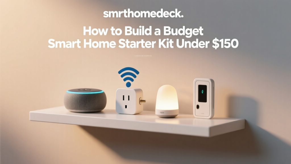 How to Build a Budget Smart Home Starter Kit Under $150