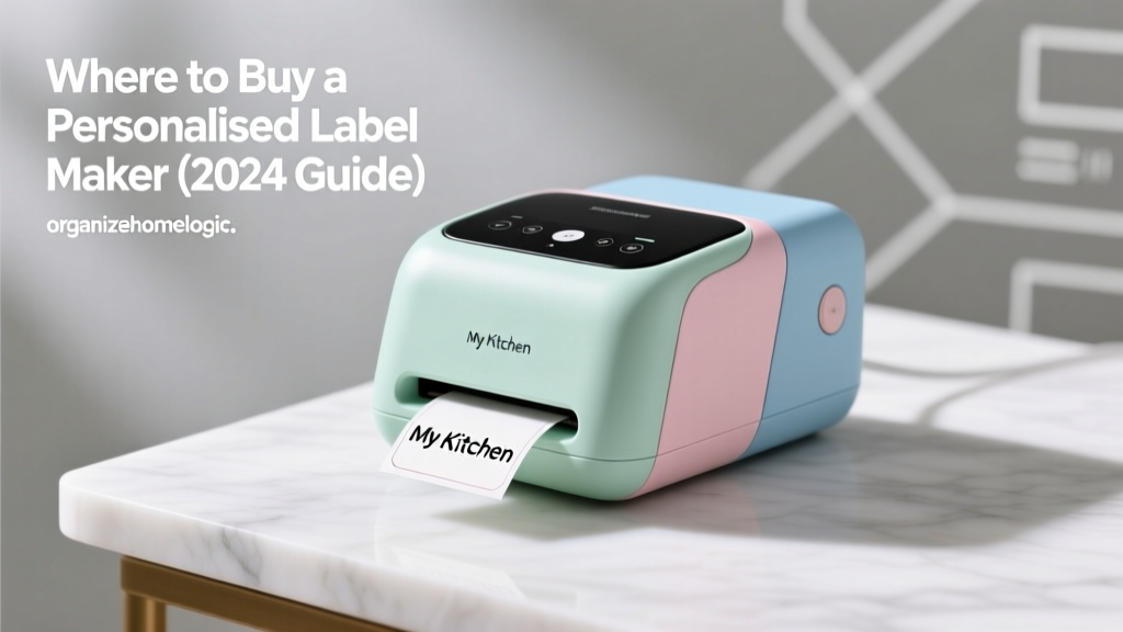 Where to Buy a Personalised Label Maker (2024 Guide)