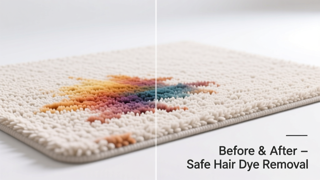 How to Remove Hair Dye from Carpet Safely