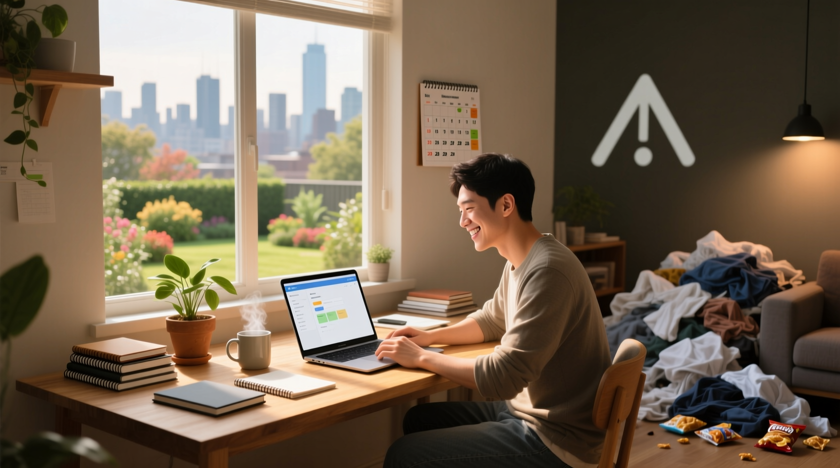 how to work from home without falling into a pit of des