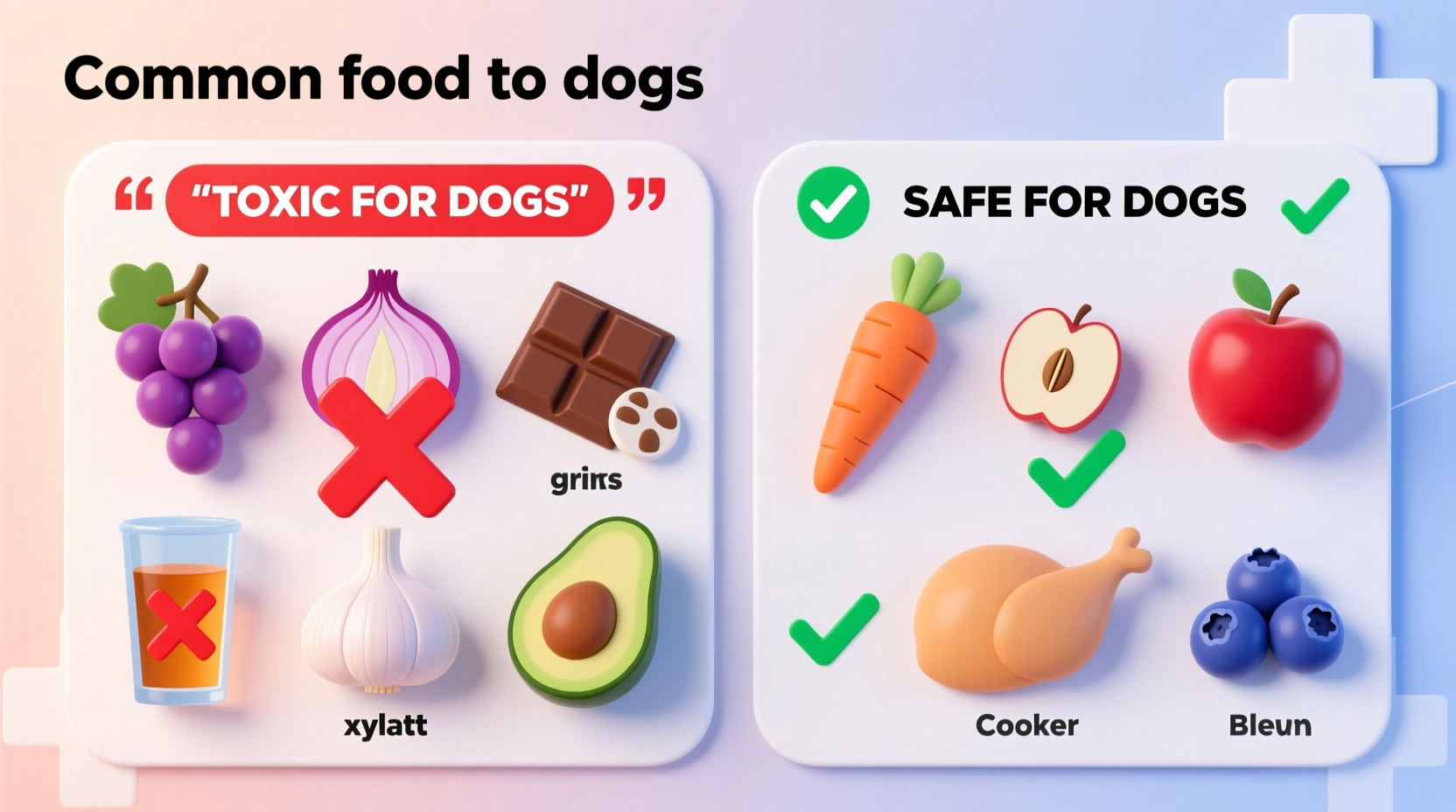 what foods is toxic for dogs