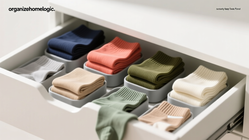 Best Sock Drawer Organizers That Actually Keep Socks Paired