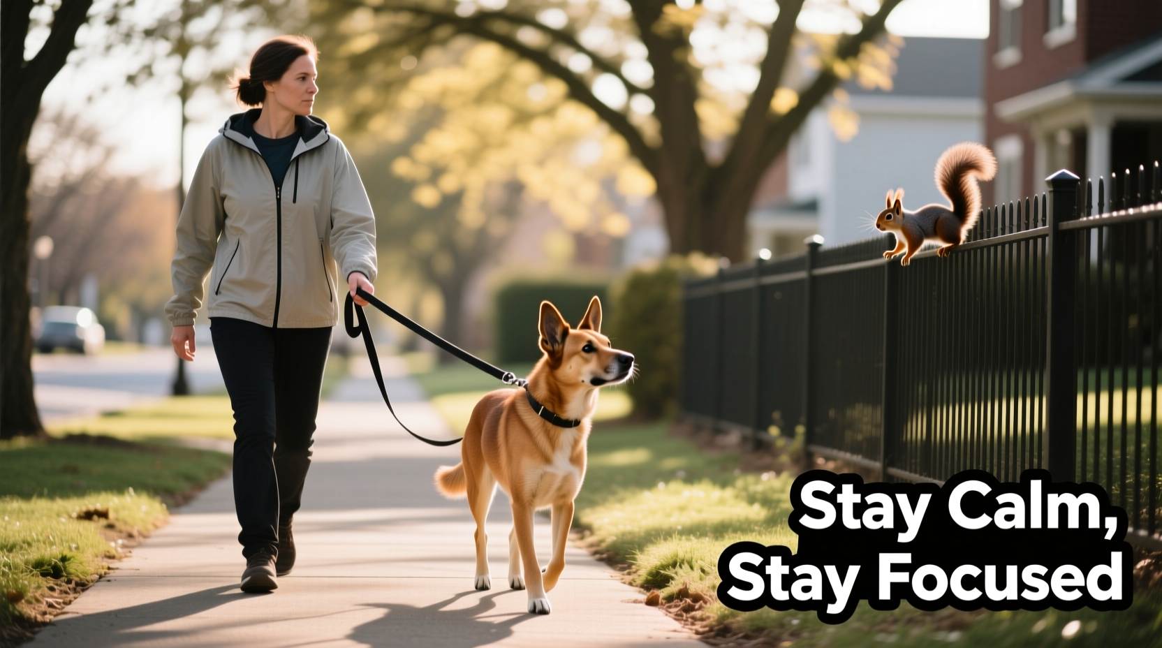 how to train your dog to ignore squirrels during walks without constant pulling