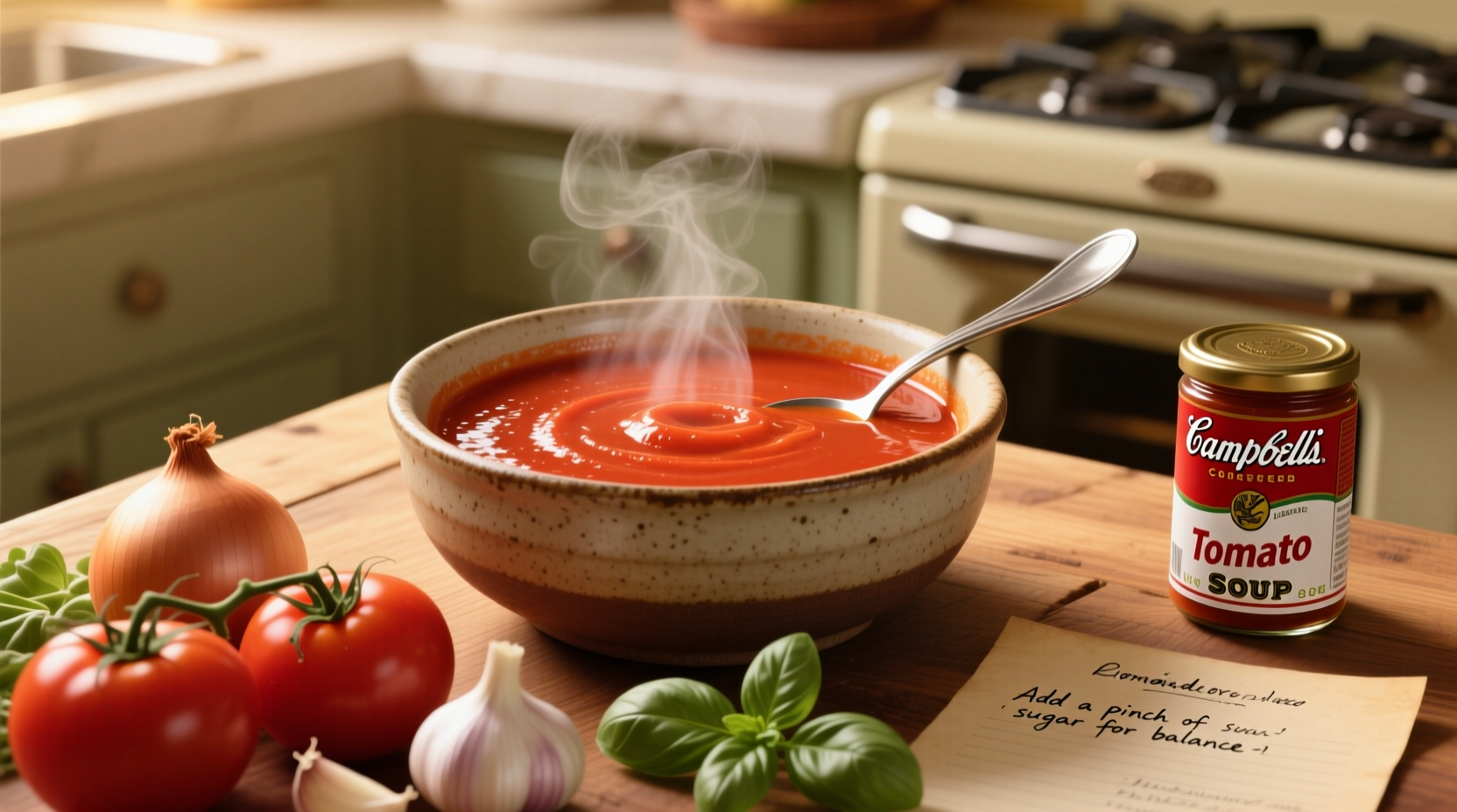 Easy Gourmet Tomato Soup Recipe Using Campbell's Base