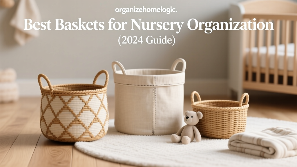 Best Baskets for Nursery Organization (2024 Guide)