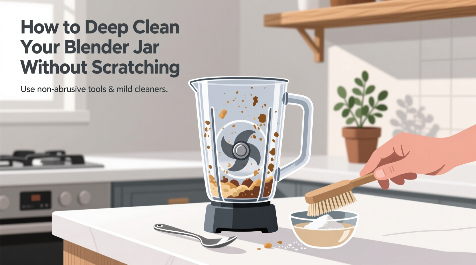 How To Deep Clean Your Blender Jar Without Scratching The Surface