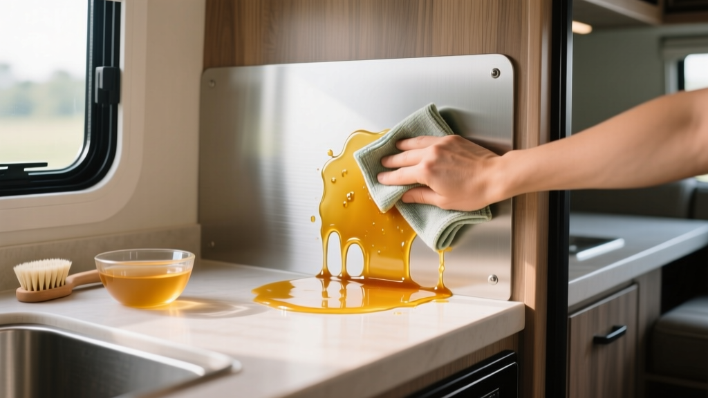 Tested & Easy: How to Get Honey Out of RV Surfaces