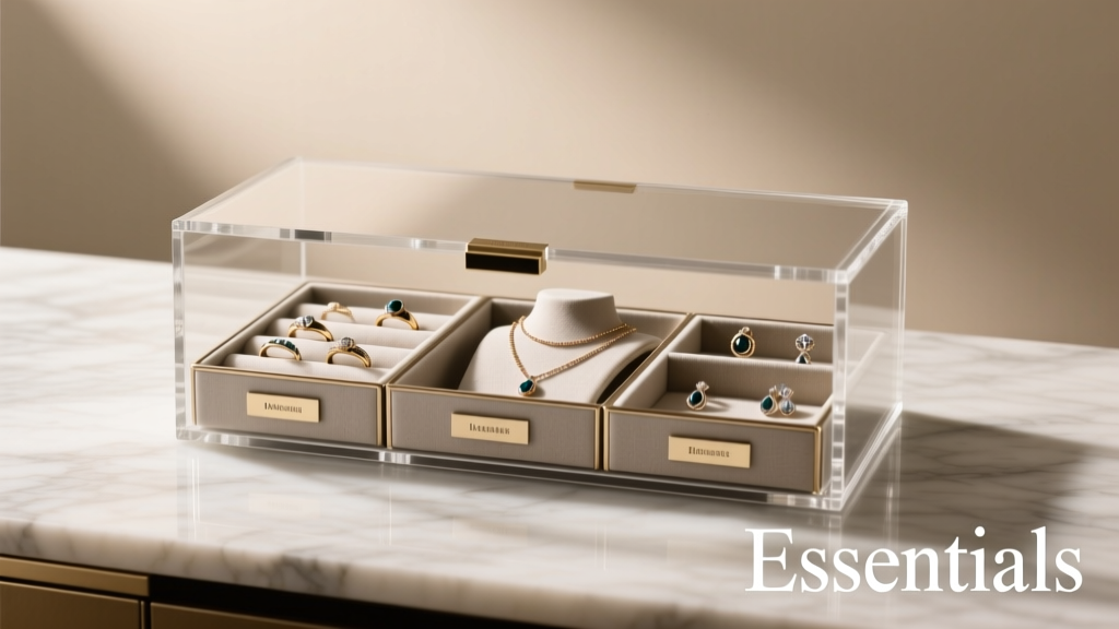 Jewelry Storage Solutions Essentials: Practical, Secure, and Space-Smart Systems for Modern Collectors