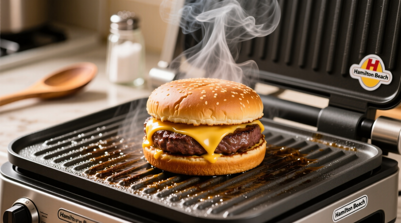 Hamilton Beach Grill: Perfekte Burger in 15 Minuten