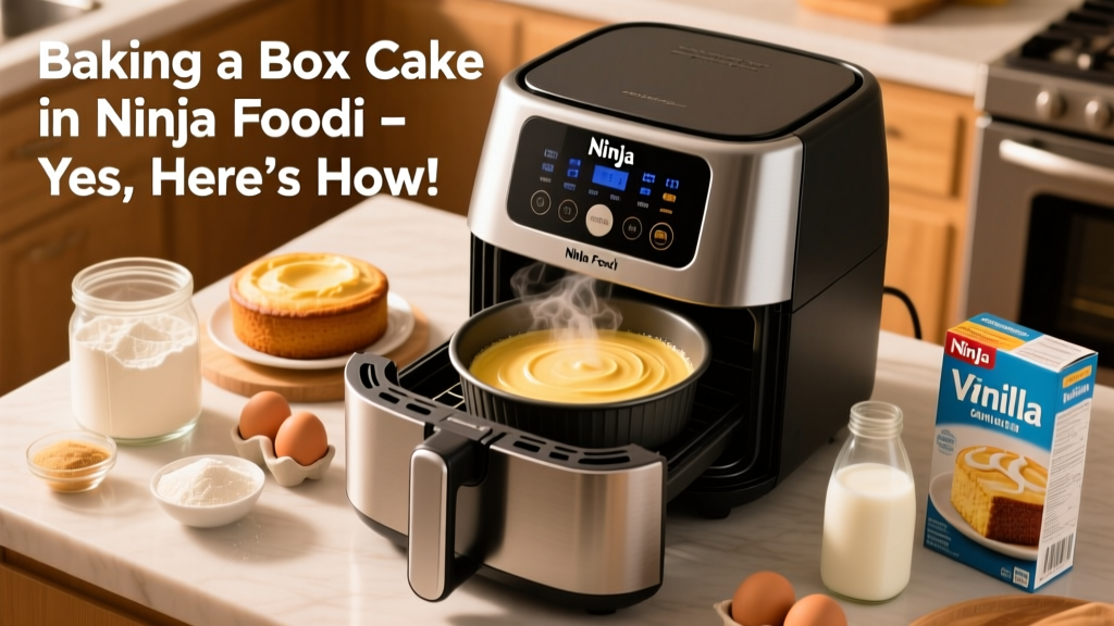 Baking a Box Cake in Ninja Foodi: Yes — Here’s How