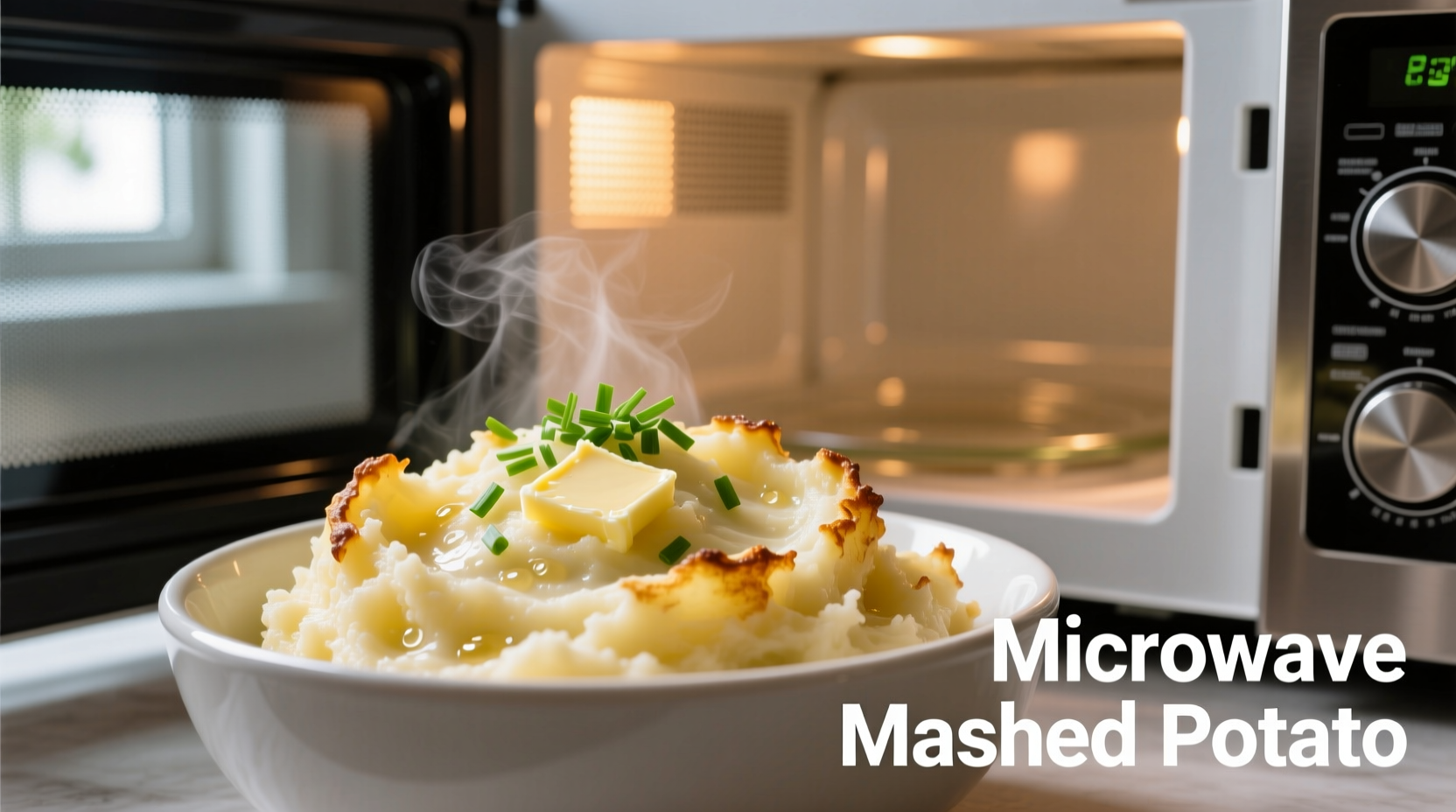 Perfect Microwave Mashed Potatoes in 5 Minutes (No Lumps!)