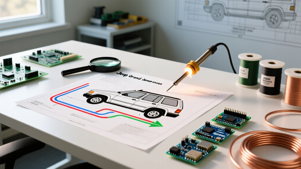 Navigating Your Jeep Grand Cherokee WJ Electrical Wiring Diagram PDF