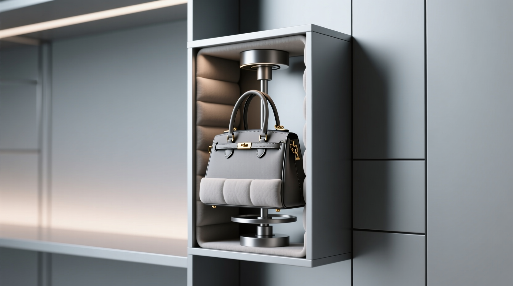 closet organization tips store handbags vertically without losing shape