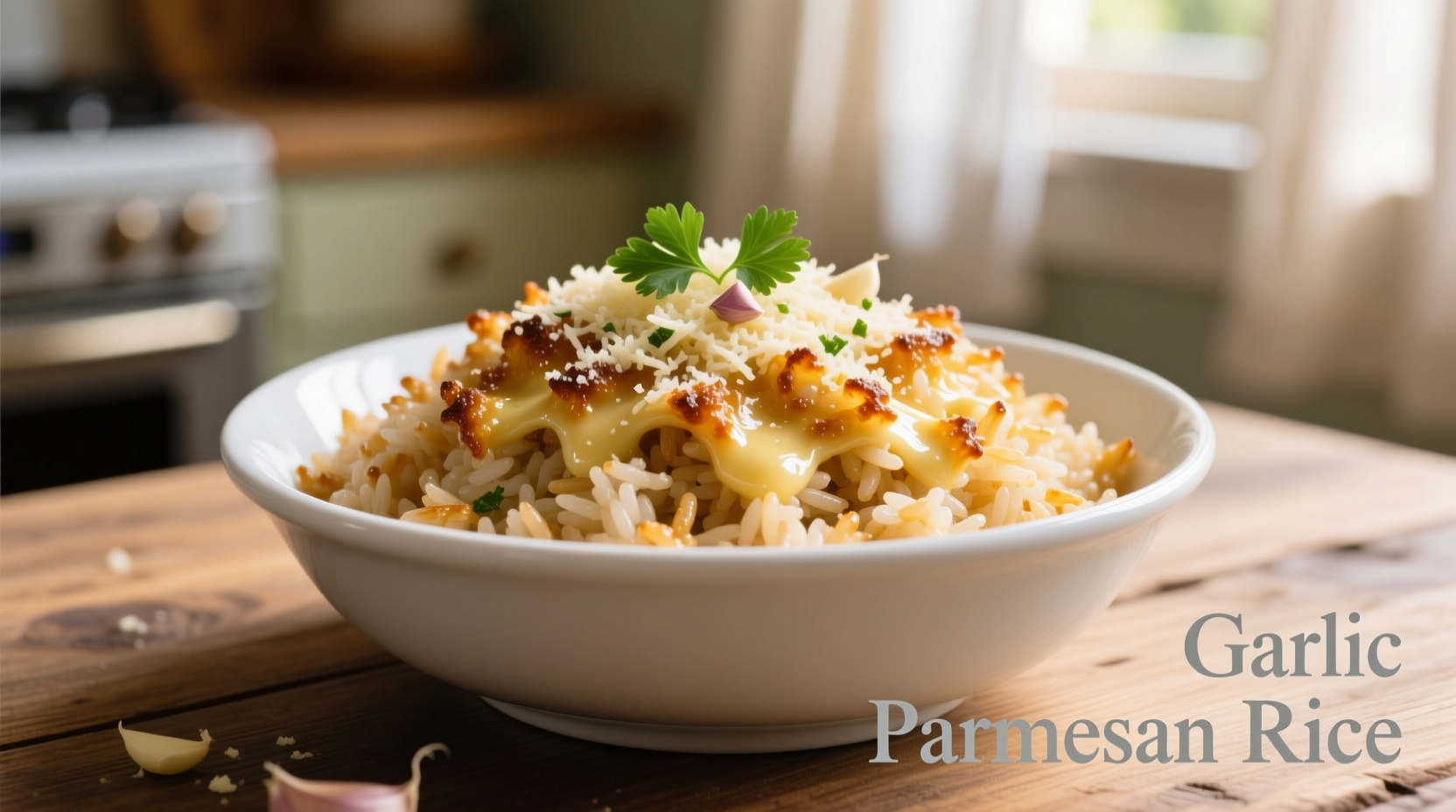 Perfect Garlic Parmesan Rice: Creamy, Flavorful Recipe