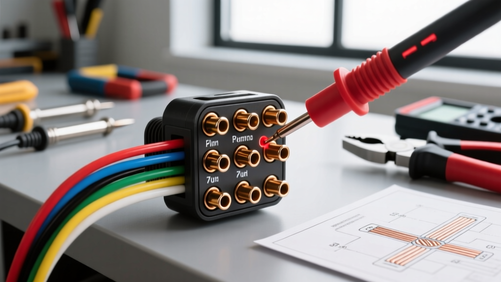 Mastering the Wiring Diagram for a 7 Pin Trailer Plug: Testing Guide