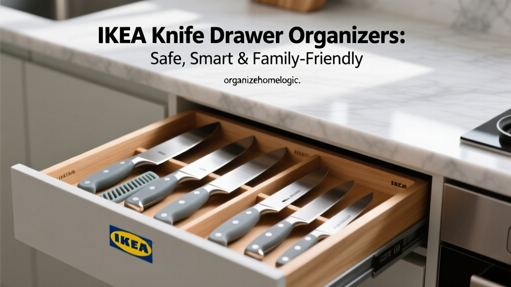 IKEA Knife Drawer Organizers: Safe, Smart & Family-Friendly