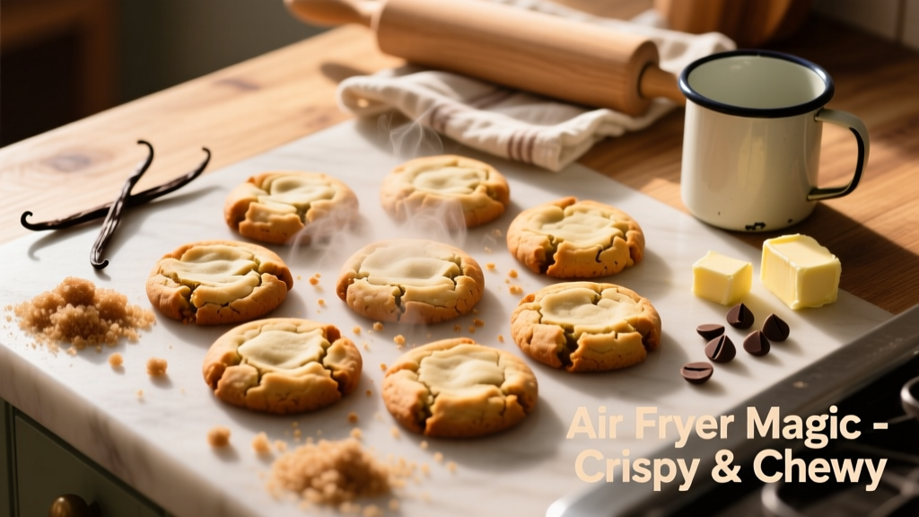 Air Fryer Cookies: Crispy Edges, Chewy Centers
