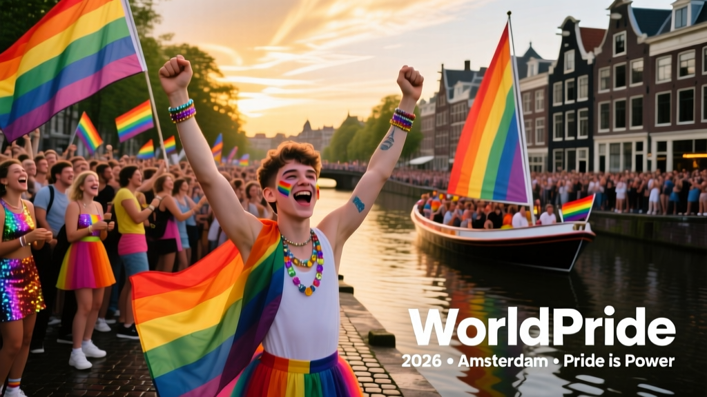 A Dispatch From WorldPride 2026 in Amsterdam: The Netherlands’ LGBTQ+ Haven in Full Bloom