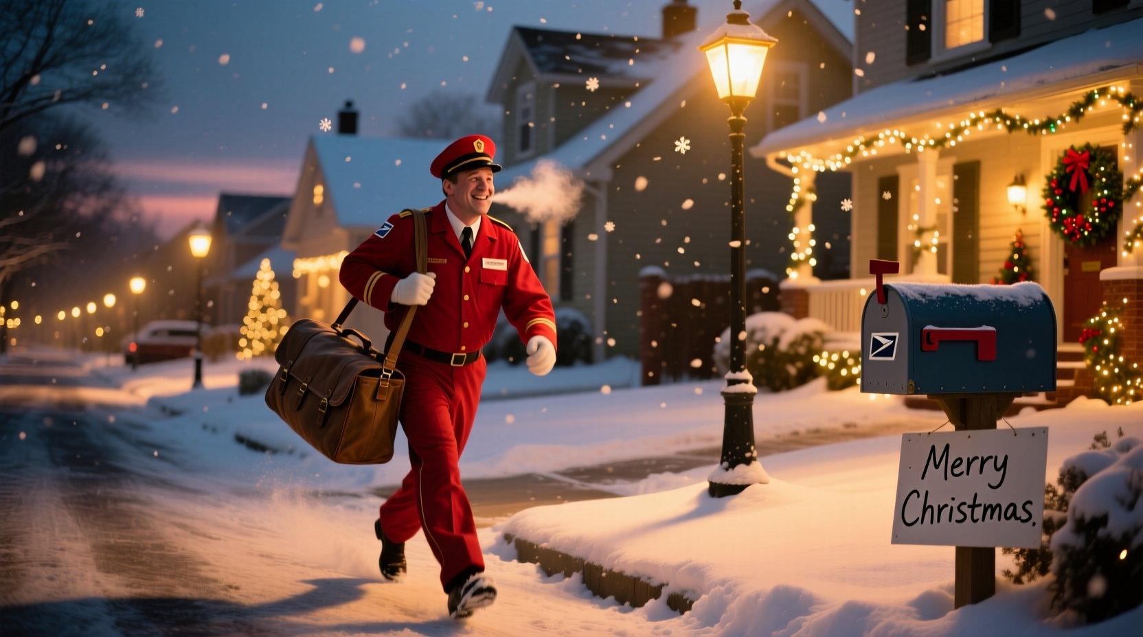 does the mailman run on christmas eve