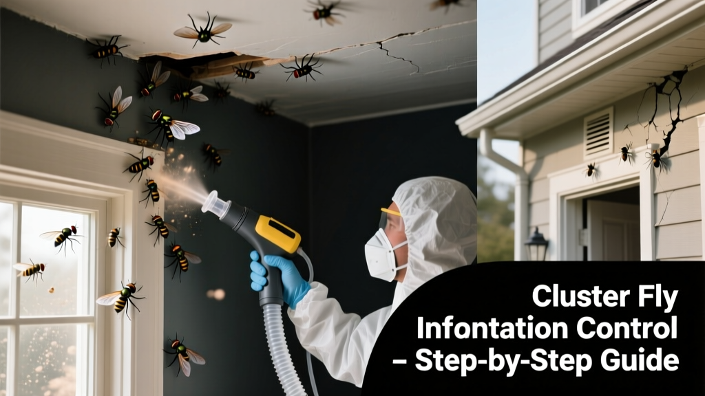 How to Get Rid of Cluster Flies in Your Home