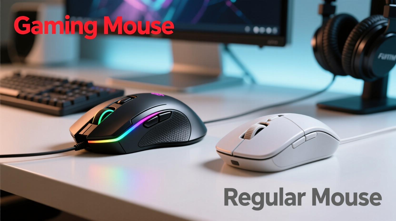 gaming mouse vs regular mouse which improves aim and reduces wrist fatigue