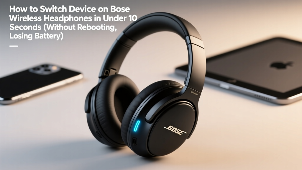 How to Switch Device on Bose Headphones (2026)