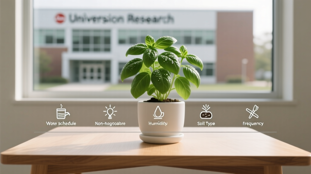 Indoor Basil Care: Science-Backed Survival Guide