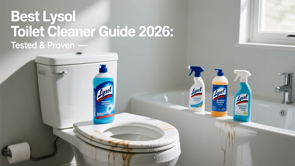Best Lysol Toilet Cleaner Guide 2026: Tested & Proven