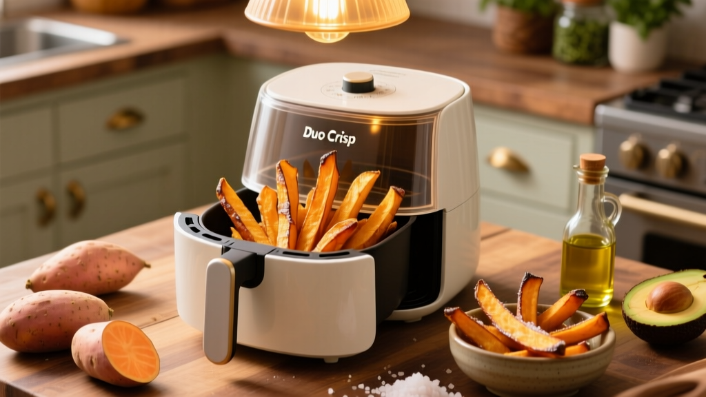 Perfect Sweet Potato Fries in the Duo Crisp (No Soggy Ends!)