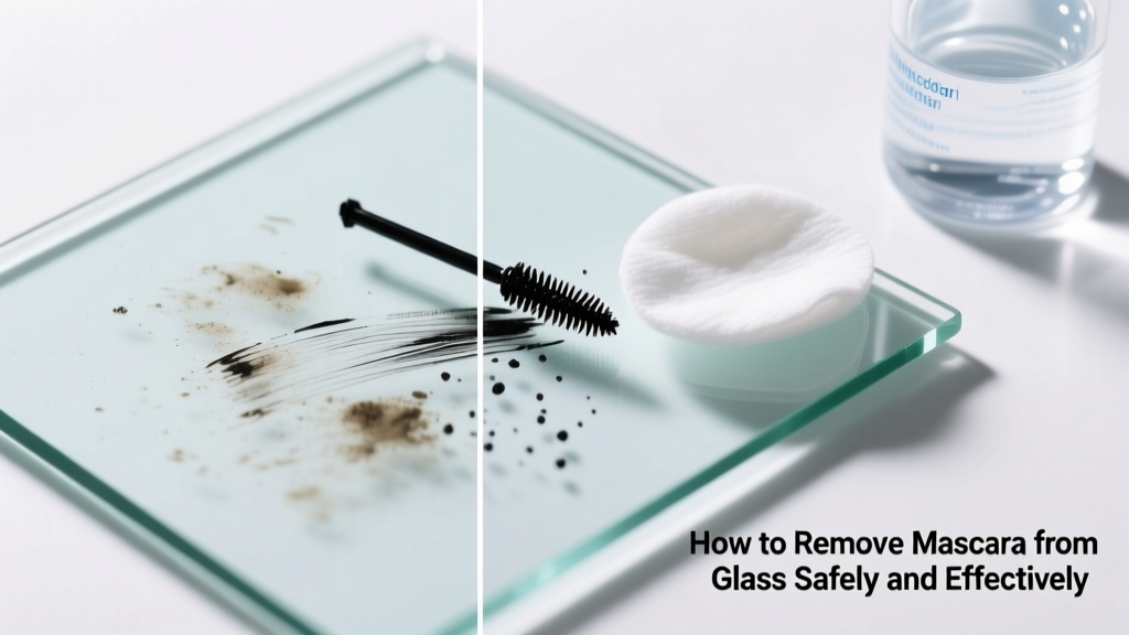 How to Remove Mascara from Glass Safely and Effectively