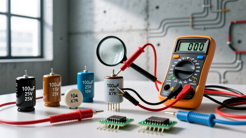 How to Find the Capacitance of a Capacitor: Markings, Measurements, and Substitutions