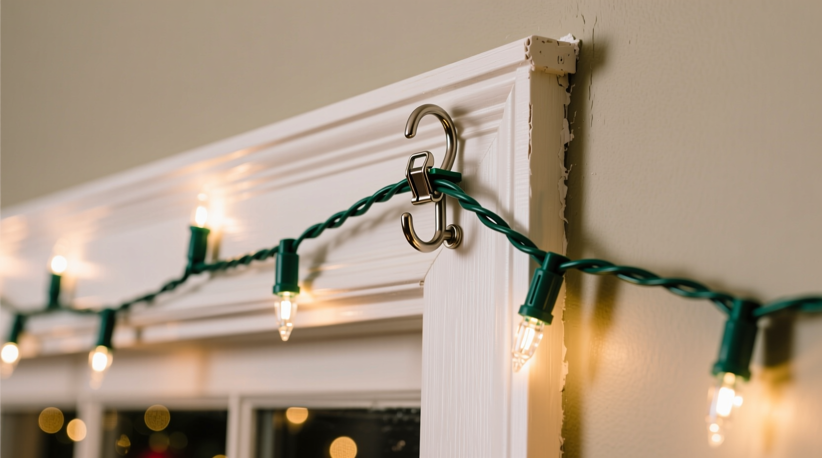 can you use command hooks for hanging christmas lights on trim
