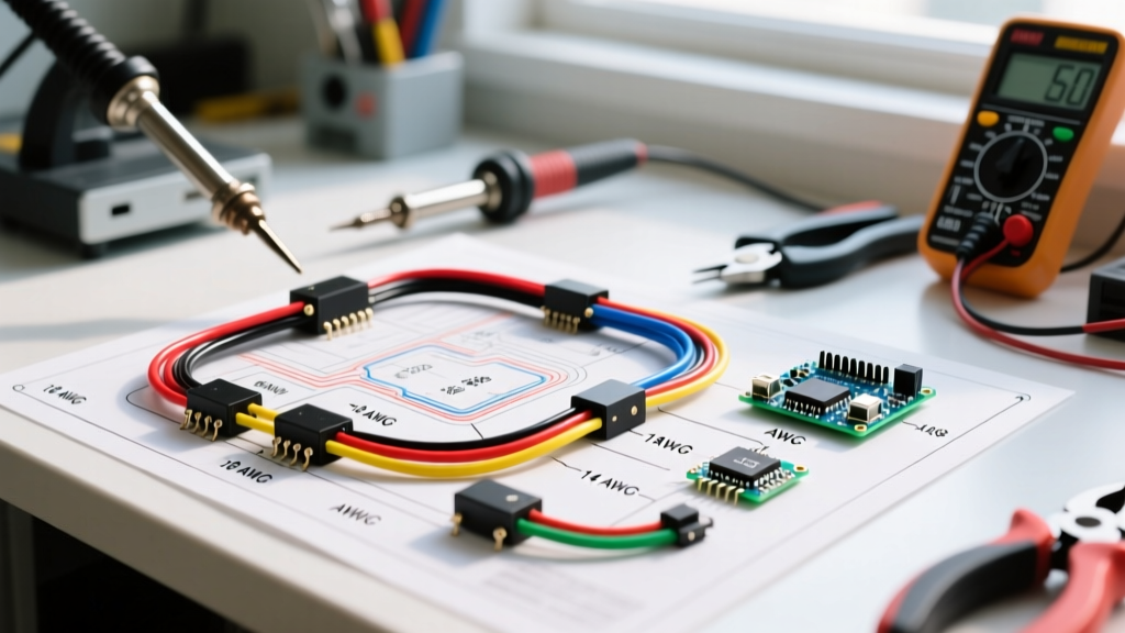 Wiring Diagram for Scooter: Wire Gauge & Color Code Reference Guide