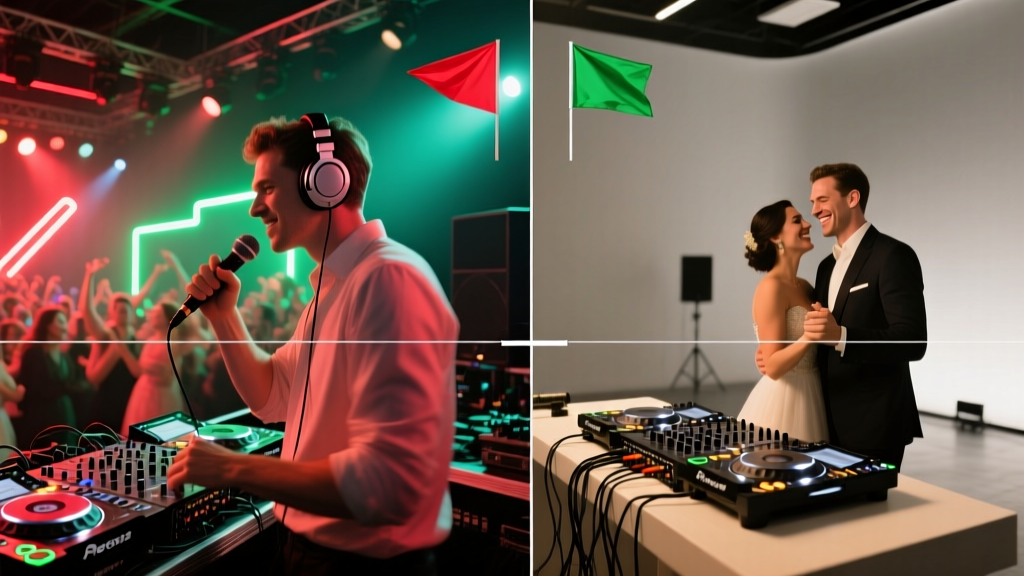 Wedding DJ Red Flags vs Green Flags (2026)