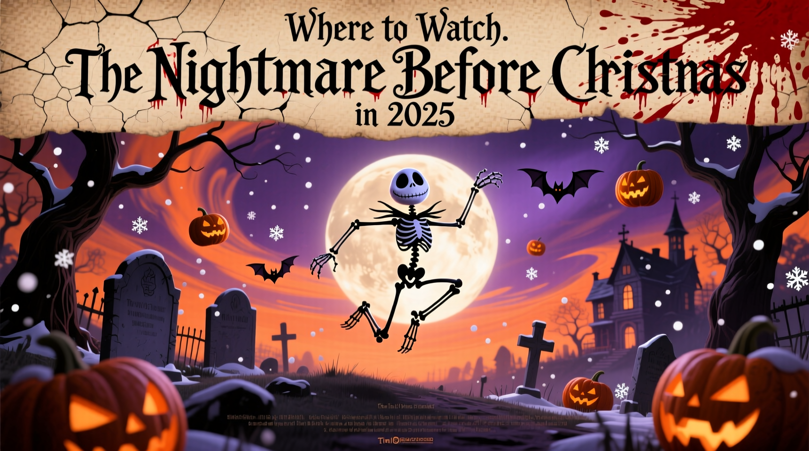 where to watch nightmare before christmas