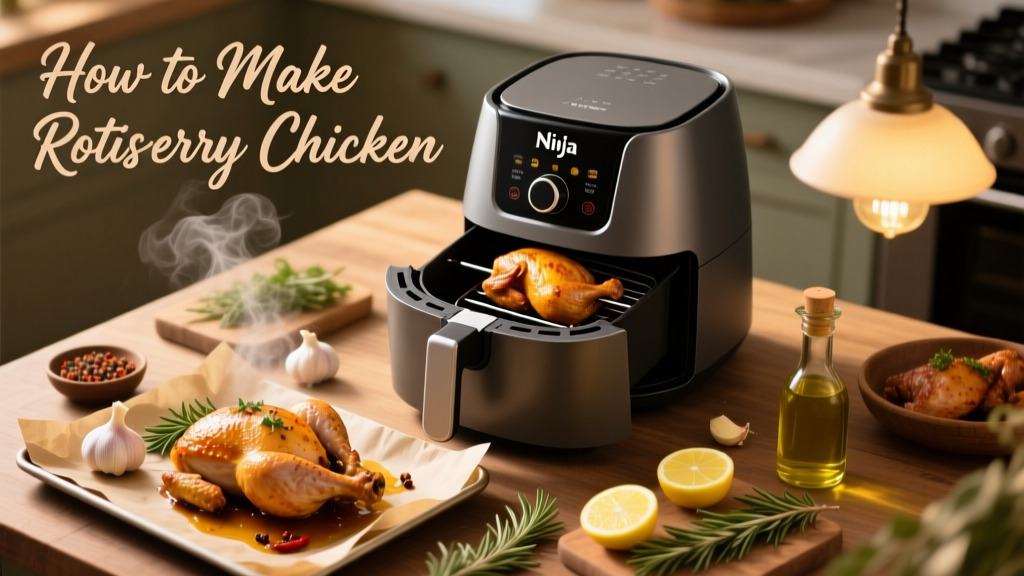 Make Rotisserie Chicken in Your Ninja Air Fryer
